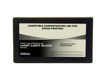 Cartouche d'encre noire (220ml) pour films sérigraphiques - EPSON 7800, 9800 - noir clair clair
