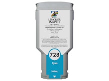 Cartouche recyclée pour HP #728 CYAN pour DesignJet T730, T830 (B3P19A)