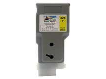 Cartouche compatible 300ml pour CANON PFI-320Y JAUNE