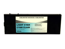 Cartouche d'encre à sublimation CYAN CLAIR 220ml pour EPSON 4000, 7600, 9600