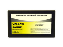 Cartouche d'encre à sublimation JAUNE 220ml pour EPSON 7800, 9800