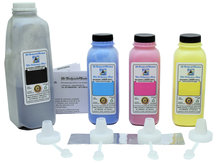 Kit de recharge laser 4 couleurs pour SAMSUNG CLP-500