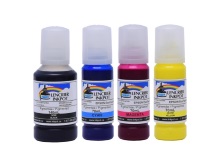 Spécial kit de 4 bouteilles d'encre compatibles pour imprimantes EPSON EcoTank utilisant les encres 542