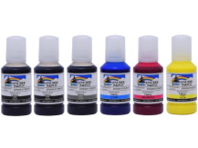 6x140ml bouteilles d'encre à sublimation pour imprimantes EPSON ET-8500, ET-8550