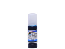 Bouteille d'encre compatible CYAN pour imprimantes EPSON EcoTank utilisant les encres 502, 512, 522, 552