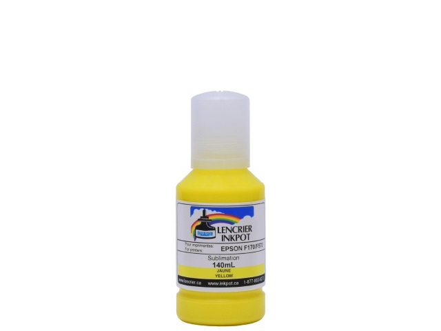 70ml bouteille d'encre à sublimation JAUNE pour imprimantes EPSON EcoTank 