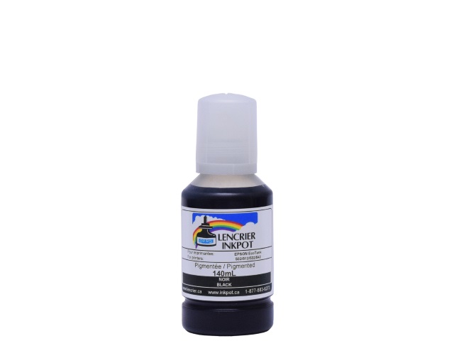 140ml bouteille d'encre à sublimation NOIRE pour imprimantes EPSON EcoTank  