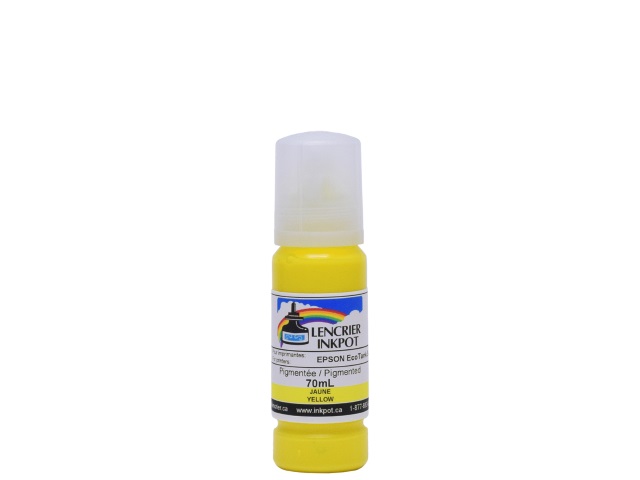 70ml bouteille d'encre à sublimation JAUNE pour imprimantes EPSON EcoTank 