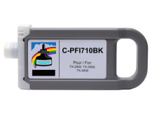 Cartouche compatible 700ml pour CANON PFI-710PBK NOIR PHOTO