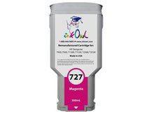 Cartouche recyclée pour HP #727 MAGENTA pour DesignJet T920, T930, T1500, T1530, T2500, T2530 (B3P20A)