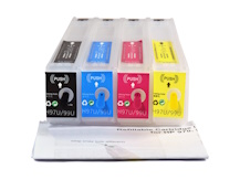 Cartouches faciles à recharger pour HP 970, 970XL, 971, 971XL