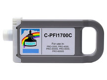 Cartouche compatible 700ml pour CANON PFI-1700C CYAN