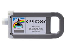 Cartouche compatible 700ml pour CANON PFI-1700GY GRIS