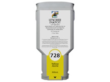 Cartouche recyclée pour HP #728 JAUNE pour DesignJet T730, T830 (B3P21A)