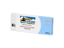 Cartouche compatible 220ml CYAN CLAIR pour imprimantes Mutoh ValueJet Eco-Ultra