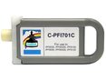 Cartouche compatible 700ml pour CANON PFI-701C CYAN