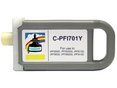 Cartouche compatible 700ml pour CANON PFI-701Y JAUNE