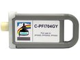 Cartouche compatible 700ml pour CANON PFI-704GY GRIS