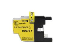 Cartouche compatible pour BROTHER LC75Y JAUNE