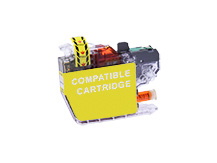 Cartouche compatible pour BROTHER LC401XLY JAUNE