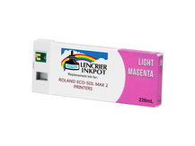 Cartouche compatible 220ml MAGENTA CLAIR pour imprimantes Roland ECO-SOL MAX 2 (ESL4-4LM)