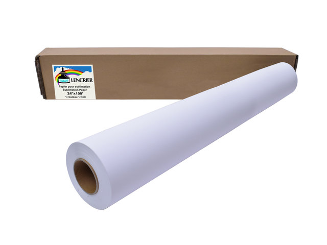 Papier pour sublimation - 1 rouleau - 24'' x 100' (pour F570