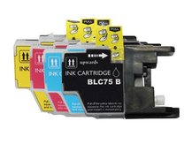 Spécial kit de 4 cartouches compatibles BROTHER LC75