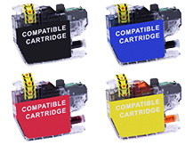 Spécial kit de 4 cartouches compatibles BROTHER LC401XL