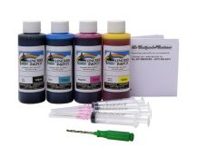 Trousse de recharge 120ml (noire et couleurs) pour HP 15, 17, 23, 40, 41, 44, 45, 50, 78