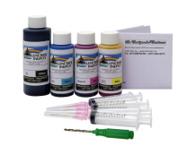 Trousse de recharge combo (noire et couleurs) pour CANON PG-40/CL-41, PG-50/CL-51, PG-210/CL-211, PG-240/CL-241, PG-245/CL-246, PG-260/CL-261, PG-275/CL-276 et autres
