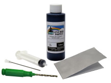 Trousse de recharge 120ml noire pour BROTHER LC404