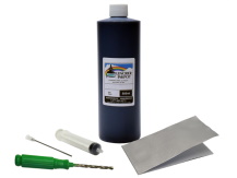 Trousse de recharge 500ml noire pour BROTHER LC404
