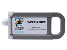 Cartouche compatible 700ml pour CANON PFI-3700PC CYAN PHOTO