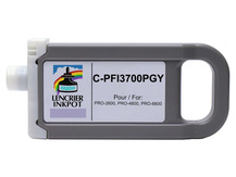 Cartouche compatible 700ml pour CANON PFI-3700PGY GRIS PHOTO