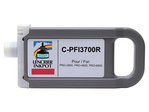 Cartouche compatible 700ml pour CANON PFI-3700R ROUGE