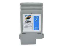 Cartouche compatible 130ml pour CANON PFI-101C CYAN