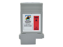Cartouche compatible 130ml pour CANON PFI-101R ROUGE