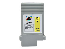 Cartouche compatible 130ml pour CANON PFI-101Y JAUNE