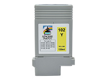 Cartouche compatible 130ml pour CANON PFI-102Y JAUNE