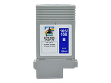 Cartouche compatible 130ml pour CANON PFI-105B, PFI-106B BLEU