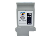 Cartouche compatible 130ml pour CANON PFI-107MBK NOIR MAT