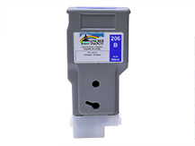 Cartouche compatible 300ml pour CANON PFI-206B BLEU