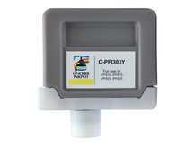 Cartouche compatible 330ml pour CANON PFI-303Y JAUNE