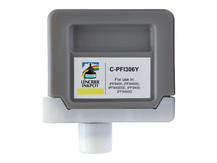 Cartouche compatible 330ml pour CANON PFI-306Y JAUNE