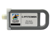 Cartouche compatible 700ml pour CANON PFI-703MBK NOIR MAT