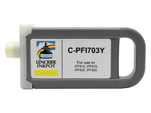 Cartouche compatible 700ml pour CANON PFI-703Y JAUNE
