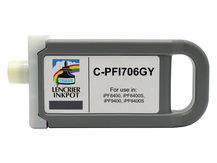 Cartouche compatible 700ml pour CANON PFI-706GY GRIS
