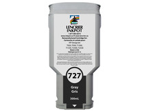 Cartouche recyclée pour HP #727 GRISE pour DesignJet T920, T930, T1500, T1530, T2500, T2530 (B3P24A)