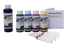 Trousse de recharge combo pour imprimantes CANON avec 5 cartouches