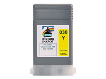 Cartouche compatible 55ml pour CANON PFI-030Y JAUNE
